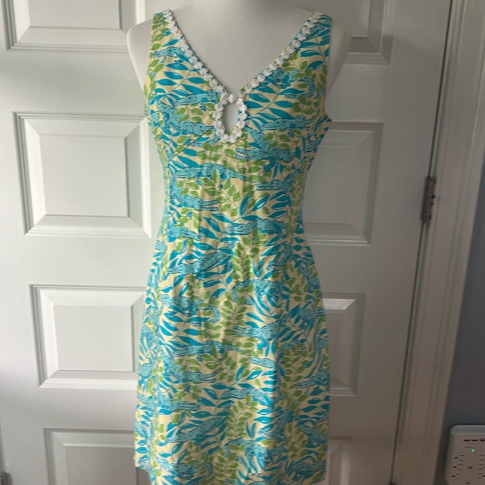 White Tag Mimosa The Everglades Alligator Size 6 💛🐊💛